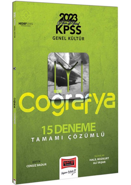 KPSS 2023 Genel Kültür Hedef Iyı Serisi Coğrafya Tamamı Çözümlü 15 Deneme