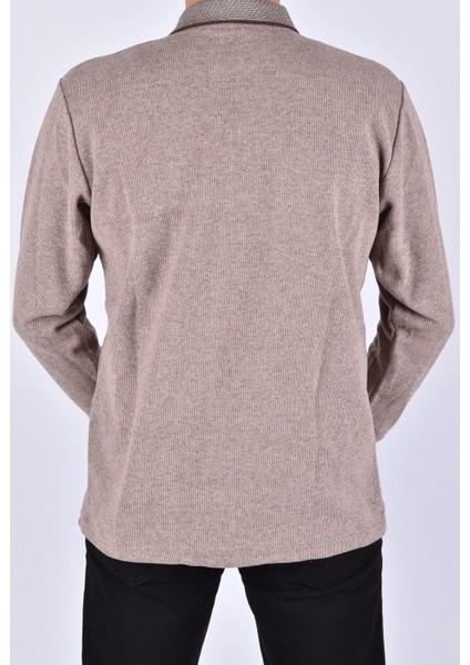 780 Polo Yaka Sweat/Bej/M