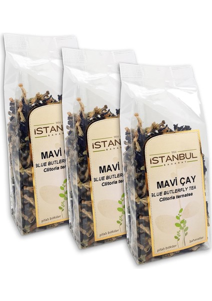 Istanbul Baharat Mavi Çay (Mavi Kelebek Sarmaşığı) 3 x 30 gr