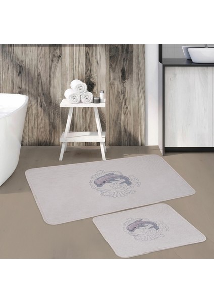 Incili Yunus 2li Banyo Paspas Takımı