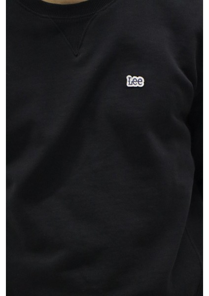 L81IRY01 Erkek Siyah Bisiklet Yaka Sweat fırsatları