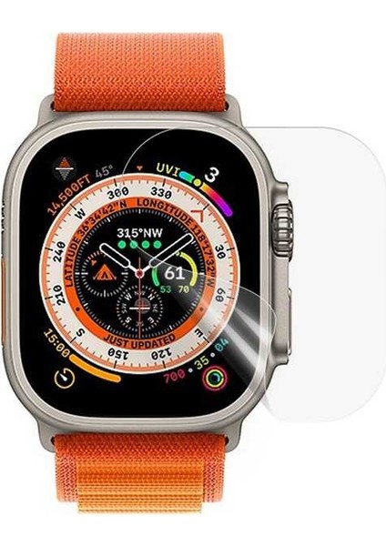 - Apple Watch Ultra 49MM - Ekran Koruyucu Narr Tpu Body Ekran Koruyucu