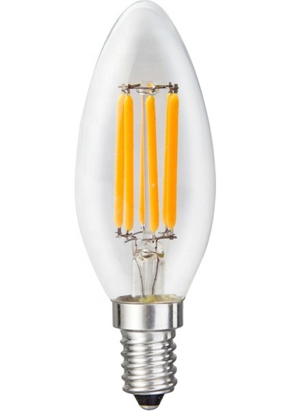 4 Watt E14 Duylu 3200 Kelvin Dimmerli %85 Enerji Tasarruflu LED Ampul Erd-25 4 Watt E14 15.000H 3200K