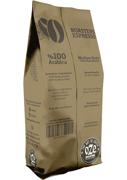 Roasters Espresso Kahve 1000G