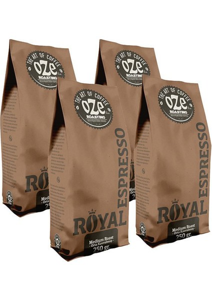Royal Espresso Kahve 4'lü 250G