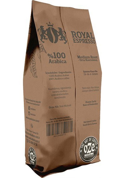 Royal Espresso Kahve 250G
