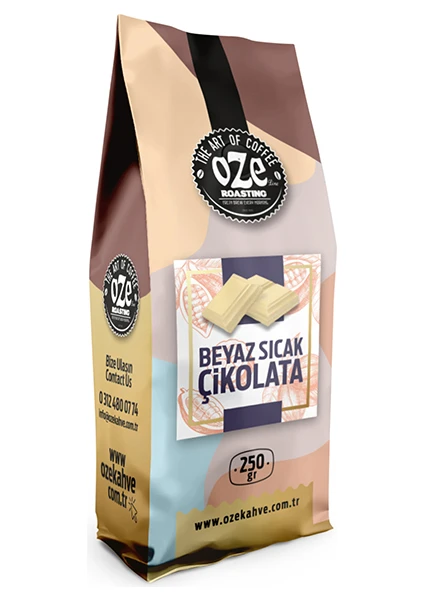 Beyaz Sıcak Çikolata Tozu 250 gr