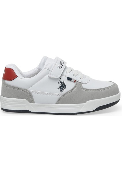 U.S. Polo Assn. Cline Erkek Çocuk Beyaz Sneaker