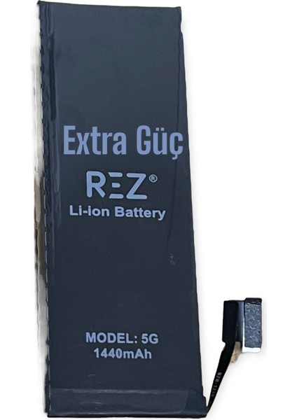 iphone 5 -5g Güçlendirilmiş Batarya 1440 Mah