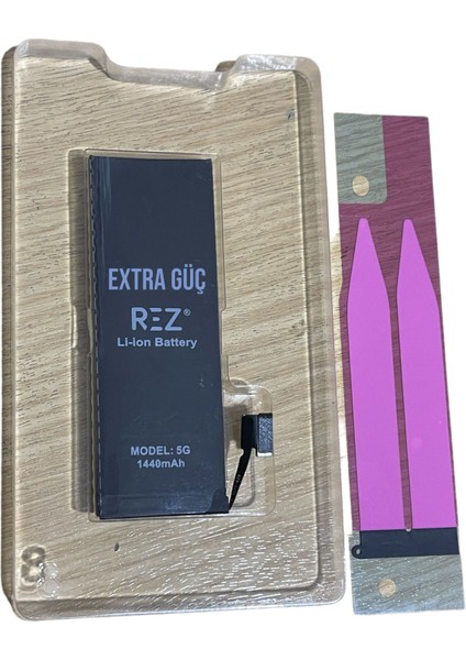 iphone 5 -5g Güçlendirilmiş Batarya 1440 Mah