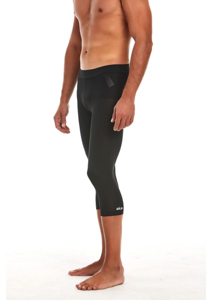 Athletic Erkek Siyah Basketbol Spor 3/4 Tayt modelleri