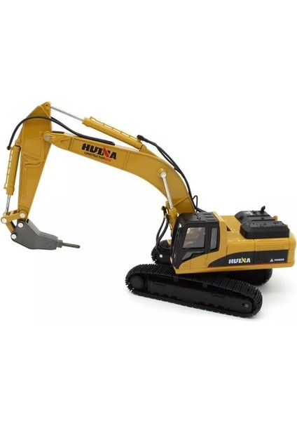 Huına 1/40 Yüksek Kalite Ekskavatör Kırıcı Ataşmanlı Delici Matkap 1911 - Diecast Metal Iş Makinası ( Kumandalı Değildir ) fırsatları