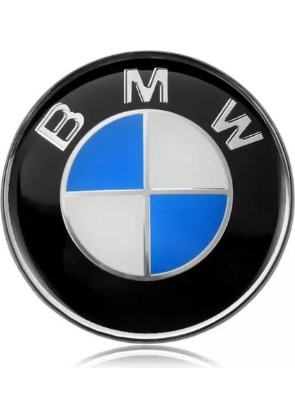 Bmw Logolu 62 mm Jant Göbek  Stıcker