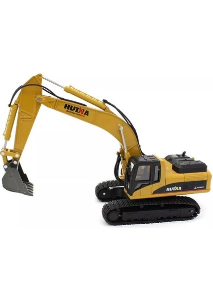 Huına 1/40 Yüksek Kalite Ekskavatör Kepçe Kazıcı 1910 Sergilemeye Hazır Diecast Metal Iş Makinası ( Kumandalı Değildir )