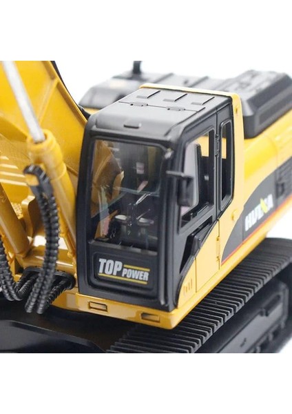 Huına 1/40 Yüksek Kalite Ekskavatör Kepçe Kazıcı 1910 Sergilemeye Hazır Diecast Metal Iş Makinası ( Kumandalı Değildir ) indirimleri