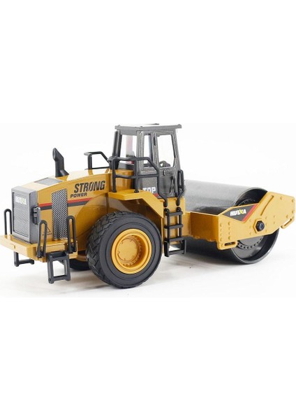 Huına 1/40 Yüksek Kalite Tekerlekli Yol Silindiri Iş Makinası 1915 - Sergilenmeye Hazır Diecast Metal ( Kumandalı Değildir )