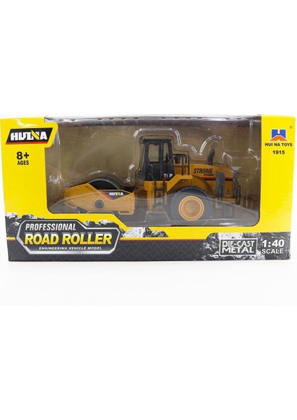 Huına 1/40 Yüksek Kalite Tekerlekli Yol Silindiri Iş Makinası 1915 - Sergilenmeye Hazır Diecast Metal ( Kumandalı Değildir ) fırsatları