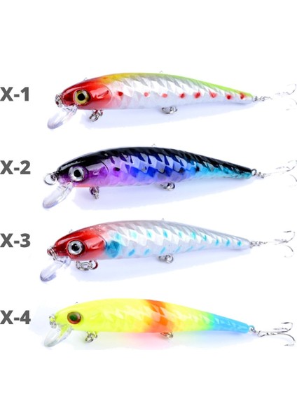 MSO Teknoloji Olta Balıkçılık Minnow 12CM 14GR Rapala Yapay Yem