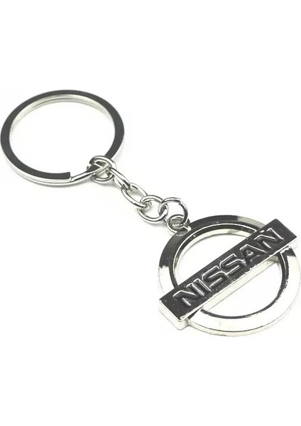 Logolu Uzun Metal Anahtarlık