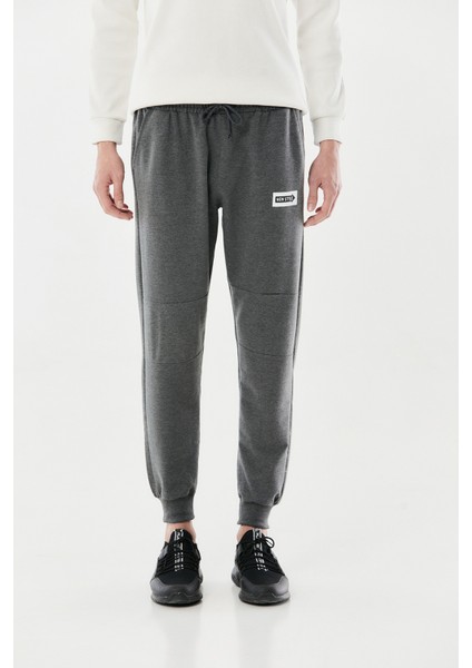 Baskılı Beli Lastikli Jogger Eşofman Altı
