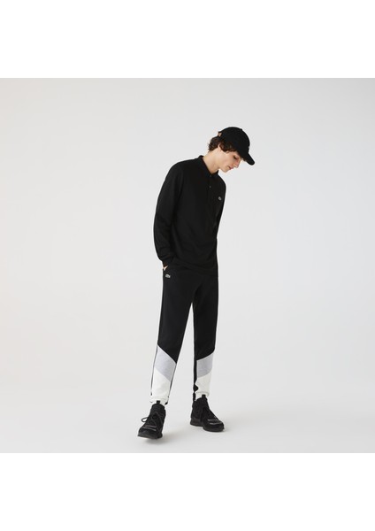 Erkek Classic Fit Uzun Kollu Siyah Polo fiyatları