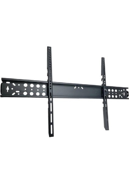 80'' Inç 203 Ekran Uyumlu Televizyon Sabit LCD LED Tv Duvar Sabit Askı Aparatı - Universal Tüm Markalara Uyumlu - Su Terazili