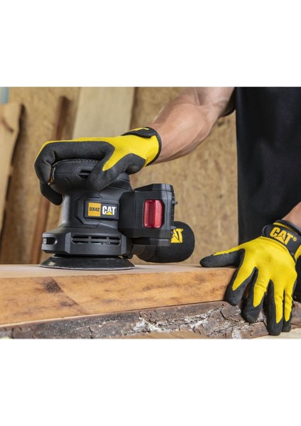 Dx42b 18volt 125mm Profesyonel Devir Ayarlı Eksantrik Zımpara (Akü Dahil Değildir)