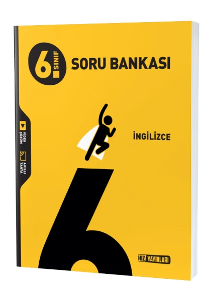 Hız Yayınları 6. Sınıf Ingilizce Soru Bankası 6 Soru Bankası