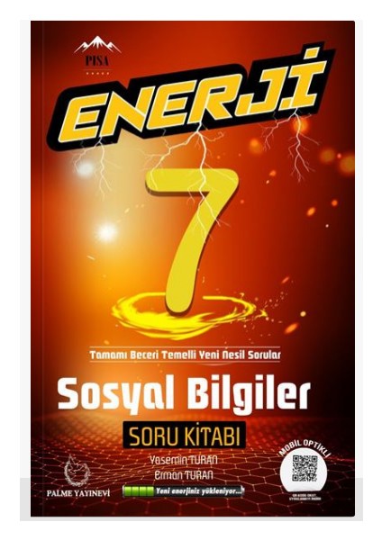 Palme Yayıncılık 7. Sınıf Enerji Sosyal Bilgiler Soru Bankası - 7 Enerji