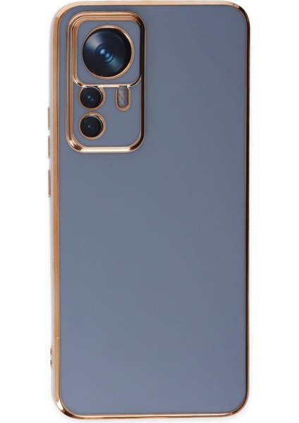 Xiaomi 12T Pro Kılıf Bark Parlak Kenarlı Silikon
