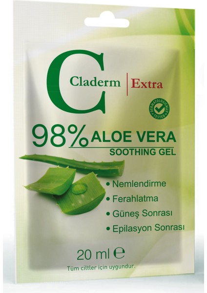 Aloe Vera Soothing Gel 20ML.