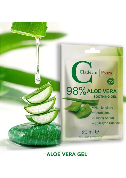 Aloe Vera Soothing Gel 20ML.