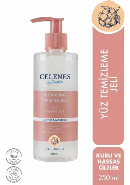 Celenes Cloudberry Temızleme Jelı 250ML Kuru/hassas