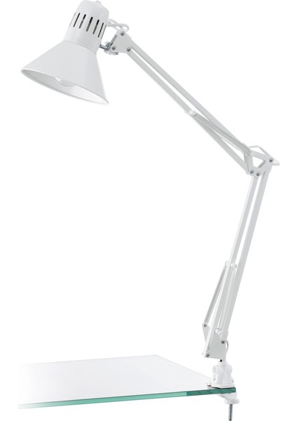 Firmo E-27 Duy 1X40W Masa Lambası Beyaz
