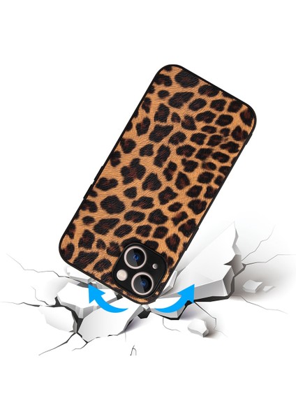 iPhone 14 Pu Deri Derili Şok Geçirmez Telefon Kılıfı Yumuşak Tpu Sabit Pc Hibrit Kamera Koruma Kapağı (Yurt Dışından) fiyatları