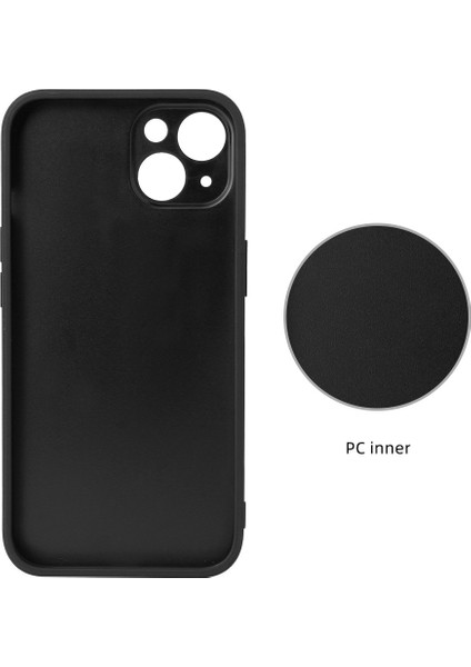 iPhone 14 Pu Deri Derili Şok Geçirmez Telefon Kılıfı Yumuşak Tpu Sabit Pc Hibrit Kamera Koruma Kapağı (Yurt Dışından) fırsatları
