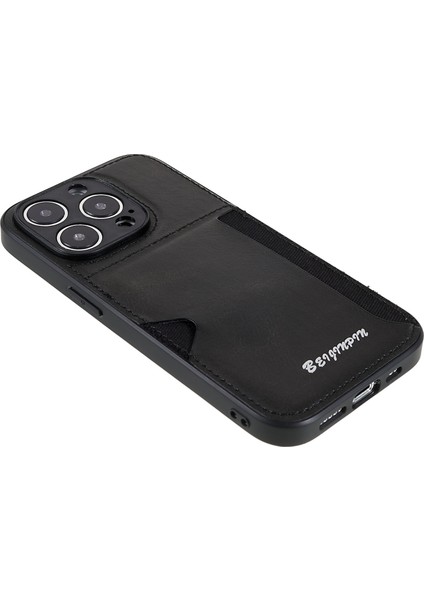 iPhone 14 Pro Max Shockproof Pu Deri+Tpu+Pc Koruyucu Kapak Kplus Yuvası Tasarımı Kesikli Kesikli Cep Telefonu Kılıfı- Gri (Yurt Dışından) fırsatları