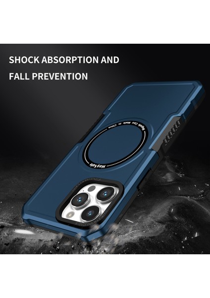 iPhone 14 Pro Max Için Manyetik Telefon Kılıfı Kamera Lens Çerçeve Tasarımı Pc + Tpu Çift Katman Koruma Kapağı Magsafe ile Uyumlu (Yurt Dışından) fiyatları