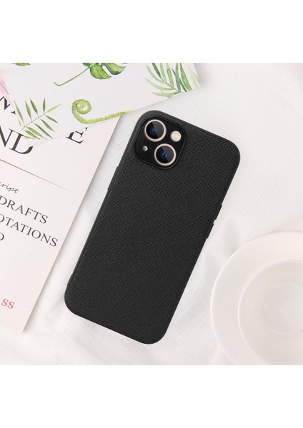 iPhone 14 Pu Deri Derili Şok Geçirmez Telefon Kılıfı Yumuşak Tpu Sabit Pc Hibrit Kamera Koruma Kapağı (Yurt Dışından) fiyatları