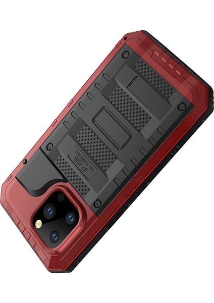 iPhone 14 Pro IP68 Su Geçirmez Damla Geçirmez Kapak Metal + Silikon Şok Geçirmez Telefon Mühürlü Kılıf (Yurt Dışından) fiyatları