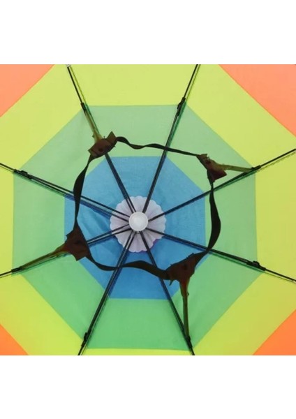 Eleven Market Şapka Şemsiye Lastikli Plaj Şemsiyesi Güneş Koruyucu Baş Şemsiye fırsatları