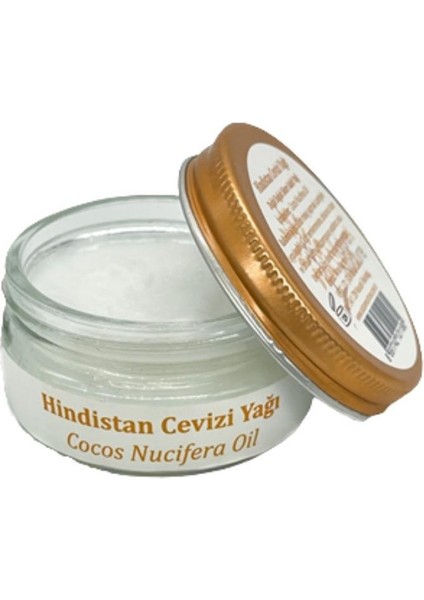 Hindistan Cevizi Yağı Doğal Soğuk Sıkım Sabit Yağ 50ML