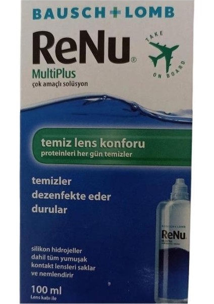 Renu Multiplus Çok Amaçlı Solüsyon 100ML