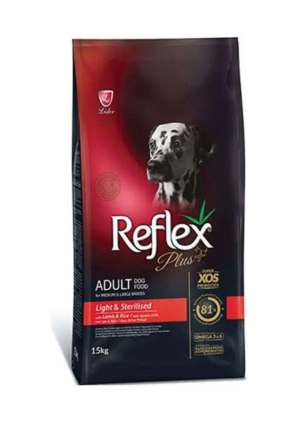 Orta&büyük Irk Lıght&sterılızed Yetişkin Köpek Maması 15 kg