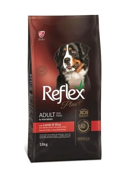 Büyük Irk Kuzulu&pirinçli Yetişkin Köpek Maması 18 kg
