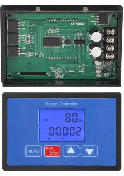 Dc 6.5-55V 30A Kumandalı Pwm Motor Hız Kontrol Devresi