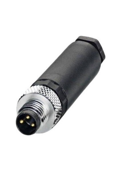 M8 3 Pin Erkek Konnektör