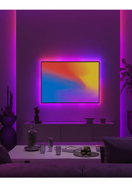 LED Lambader Oda Aydınlatma Sistemi Full Rgb Çok Özellik Full Renk LED Rbg Lambader modelleri