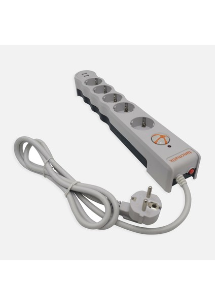 Powersurge 5'li Usb'li Priz