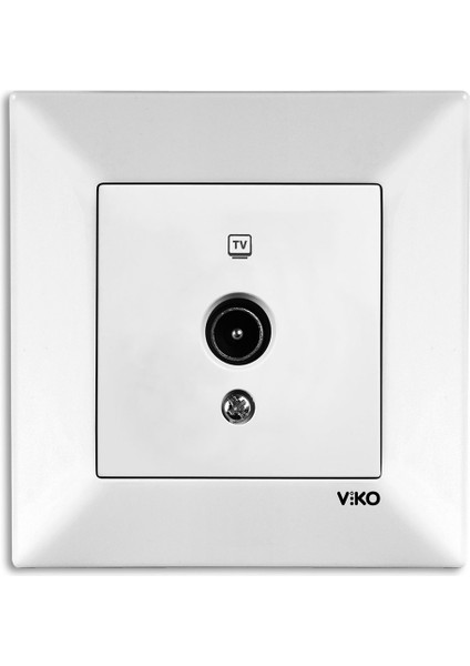 Meridian Beyaz Uydu Prizi F Ko N - S